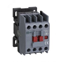 Контактор 9А 48В_АС АС3_ АС4 1НО+1НЗ КМ-102 SE (Dekraft) 21902DEK