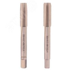 Метчик М 8,0х1,25 (Комплект 2шт) DIN352 HSSE 6h 56мм a=4,9 H-Tools 235801-A4-0080