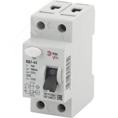 УЗО PRO NO-902-72 ВД1-63 2P 16А 100мА ЭРА Б0031911
