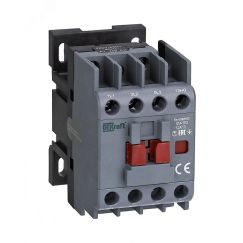 Контактор 12А 48В АС3 АС4 1НЗ КМ-102 SE (Dekraft) 22077DEK