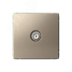ARTGALLERY TV ТВ розетка проходная 4DB, механизм, шампань SE (Systeme) GAL000592