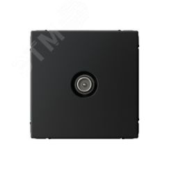 ARTGALLERY TV ТВ розетка проходная 4DB, механизм, карбон SE (Systeme) GAL001092