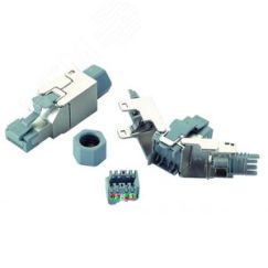 Вилка RJ45 6A FTP для полевой установки Eurolan 13A-EA-03SL