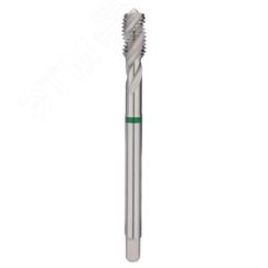 Метчик №12 -28-UNF (Машинный, спиральный) DIN2183 HSSE C/2-3P R35 70мм a=2,7 Ruko 266120UNF-1