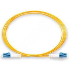 Шнур коммутационный оптический дуплексный 2х50/125 OM4 LC-LC 1 м Eurolan 41F-40-LC-LC-01