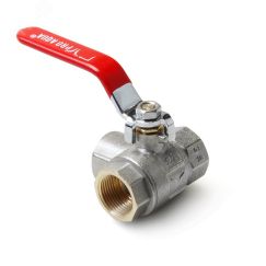 Кран шаровой полнопроходной трехходовой ТИП T, ручка-рычаг, ВВВ 3/4 PRO AQUA FWL57-F20-F20-F20x