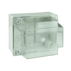 Коробка ответвит. с гладкими стенками и прозрачной крышкой, IP56, 150х110х135мм