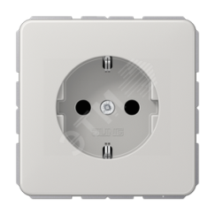 розетка с заземляющими контактами СD JUNG CD1520LG