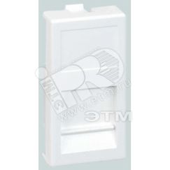 Connect Адаптер на 1 RJ45 CJ545U(FM) CJ546U(FM) шторка 225х45мм SC алюминий Simon KA76-8
