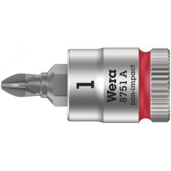 Головка торцевая 8751 A PH Zyklop со вставкой Phillips DR 1/4 PH 1 x 28 мм WERA WE-003350