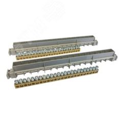 Клеммный блок Земля+Нейтраль 2(12Х16 И 12Х10) LEGRAND 134825