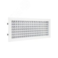Решетка двухрядная алюминиевая 2WA 300x200 VentART 4687203903312
