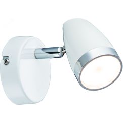 Светильник настенно-потолочный спот Kelly 6155-701 светодиодный LED 1 х 4 Вт 3200К поворотный Rivoli Б0054681