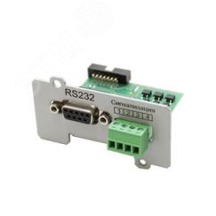 Плата расширения интерфейсов IC-RS232/Dry contacts для инверторных стабилизаторов от 6000 ВА, однофазных ИБП от 1000 до 10000 ВА ШТИЛЬ IC-RS232/Dry Contacts