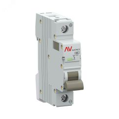 Выключатель автоматический AV-6 DC 1P 25A (C) 6кА AVERES EKF mcb6-DC-1-25C-av