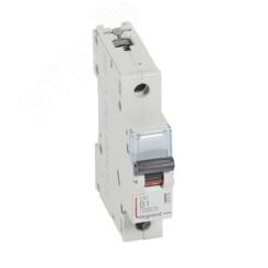 Выключатель автоматический однополюсный 1А B DX3 6кА/10кА LEGRAND 407425