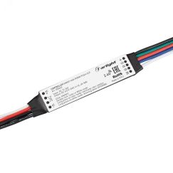 Контроллер SMART-K48-RGBW-PUSH-SUF (12-24V, 4x1A, 2.4G) (пластик) Arlight 028442