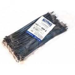 Стяжка кабельная NORMA 4,5x430 черн. Мир хомутов PL4.5-430HN5P