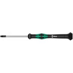 Отвертка для прецизионных работ 2067 TORX BO Micro TX 10 x 60 мм с отверстием под штифт WERA WE-118050