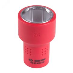 Головка торцевая диэлектрическая шестигранная 1/2'' 24 мм King Tony 4335VE24M