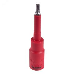 Насадка (бита) торцевая диэлектрическая 1/2'' HEX 5 мм L = 120 мм King Tony 4035VE05