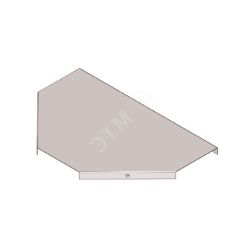 Крышка к тройниковому лотку замковому КЛТЗ 100 УТ1,5, горячее цинкование(толщина покрытия 40 -120мкм), S1,0 Завод ЭМИ Курган П0000003682