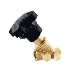 Клапан балансировочный ручной латунь Ду 15 G1/2 Ру16 Kvs-2.94м3/ч без ниппелей Benarmo 022-7451