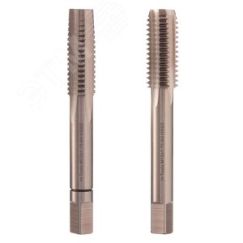 Метчик М12х1,75 (Комплект 2шт) DIN352 HSS-G 6h 75мм a=7,0 H-Tools 230120TXHT-2