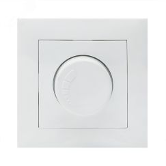 Валенсия светорегулятор 600W 220В белый EKF EWD06-101-10