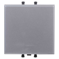 Инвертор одноклавишный модульный, &quot;Avanti&quot;, &quot;Закаленная сталь&quot;, 2 модуля