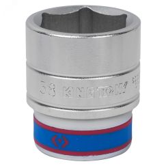 Головка торцевая стандартная шестигранная 3/4', 38 мм King Tony 633538M