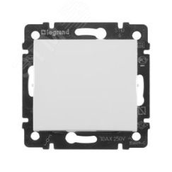VALENA Переключатель одноклавишный промежуточный врамку белый Daccord/Legrand 774407