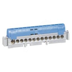 Клемма голубая 1х6-25+12х1.5-16мм.кв. LEGRAND 004844