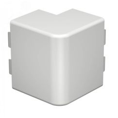 Крышка внешнего угла кабельного канала WDK 60x110 мм (ПВХ, белый) OBO Bettermann WDK HA60110RW