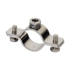 Хомут для тяжелых нагрузок 20-24 мм (1/2&quot;), M8, нержавеющая сталь AISI316L