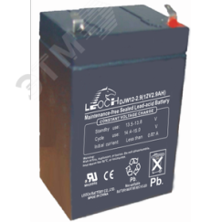Аккумулятор DJW 12В 2,9Ач Leoch Battery DJW12-2.9