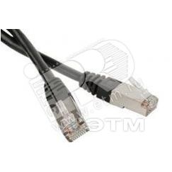 Патч-корд F/UTP экранированный категория 5е LSZH синий (5м) Hyperline 30993