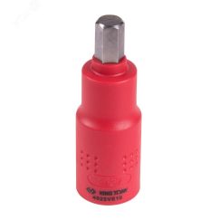 Насадка (бита) торцевая диэлектрическая 1/2'' HEX 10 мм L = 75 мм King Tony 4025VE10