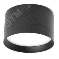 Светильник ДПО-25w GX70 без лампы черный FERON HL371 48737