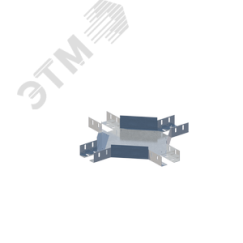 Лоток монтажный угловой крестообразный горизонтальный ЛУКГ.100.65.551.1,2.2 СОЭМИ Н0122390432