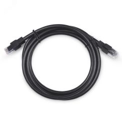 Патч-корд PC-ARM- UTP-RJ45-Cat.6a-3m-PE U/UTP, категория 6a, 2xRJ45/8p8c, неэкранированный, армированный гофрированной стальной лентой, черный, РЕ, вн Cabeus PC-ARM-UTP-RJ45-Cat.6a-3m-PE