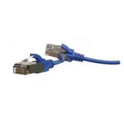 Патч-корд PC-LPT-SFTP-RJ45-RJ45-C6-1.5M-LSZH-BL S/FTP категория 61.5 м синий Hyperline 445767