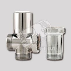 Вентиль 3/4' трехпроходной с удлинителем для стиральной машины ITAP 230 3/4'