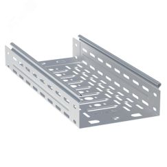 Лоток перфорированный металлический 50х400x2000-1,0мм (12 м) EKF L5040001x2