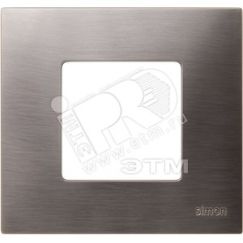 Рамка-декор на 2 поста для 2700620-03., S27Pl, титан Simon 2700627-041
