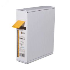 Трубка термоусадочная Т-BOX-12/6 желт (10м) КВТ 65623