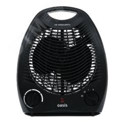 Тепловентилятор электрический на 2 кВт SX-20R,    цвет черный Oasis Klima SX-20R