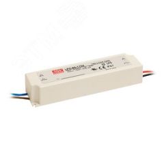 Драйвер AC-DC 58.8 Вт стабилизатор тока IP67 вход 90..264 В AC, выход 1400 мА, 9..42 В изоляция 3000В AC в кожухе Mean well LPC-60-1400