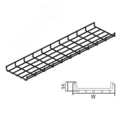 Кабельный лоток проволочный Vergokan VFUL35.150
