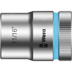 Головка торцевая шестигранная 8790 HMC Zyklop DR 1/2 11/16 x 37 мм WERA WE-003624